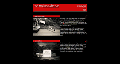 Desktop Screenshot of not-rocket-science.com